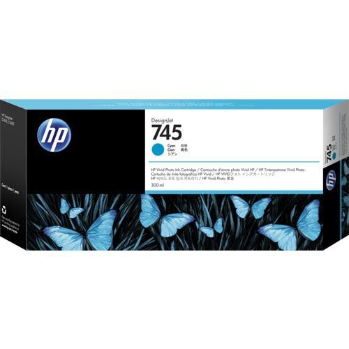 HP 745 Cyan 300 ml