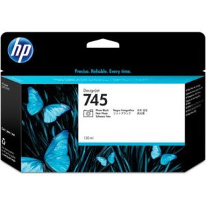 HP 745 Noir Photo 130 ml