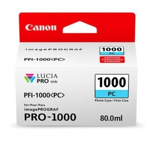 PFI-1000PC CYAN PHOTO 80 ML