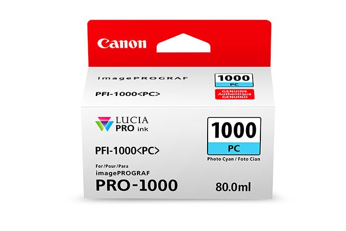 PFI-1000PC CYAN PHOTO 80 ML