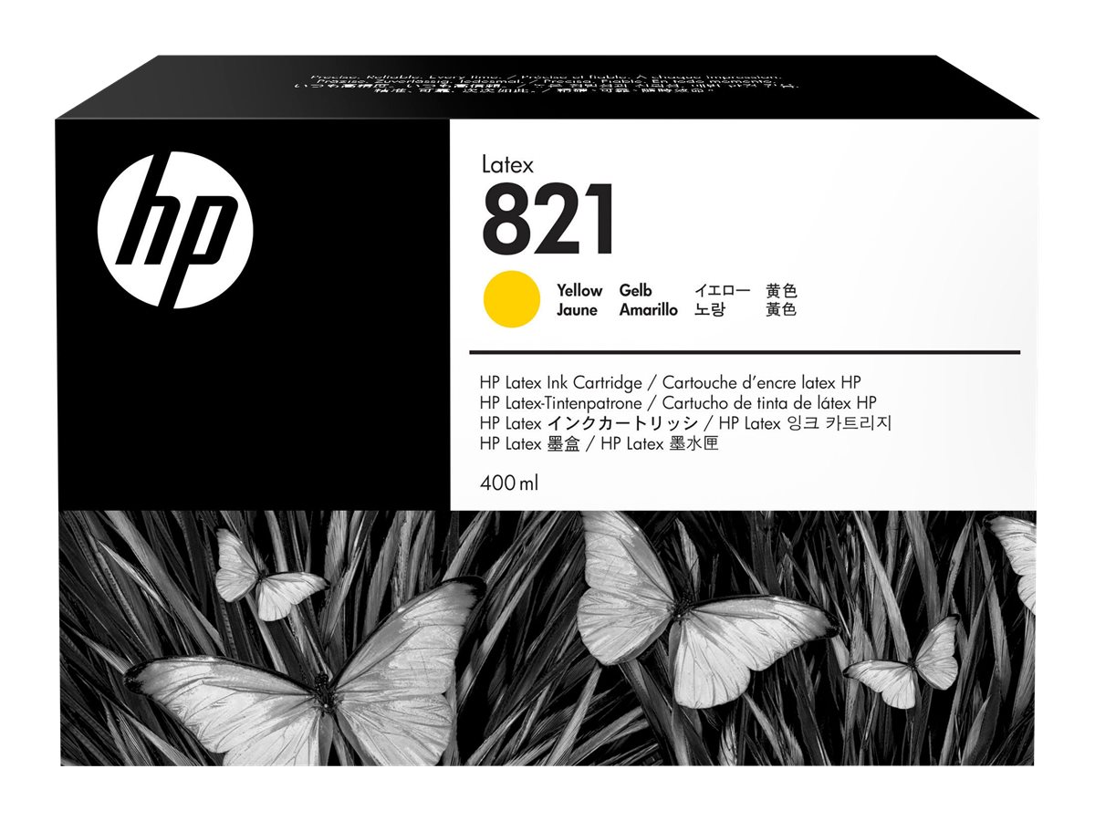 Cartouche d'encre Latex HP 821A Jaune - 400 ml