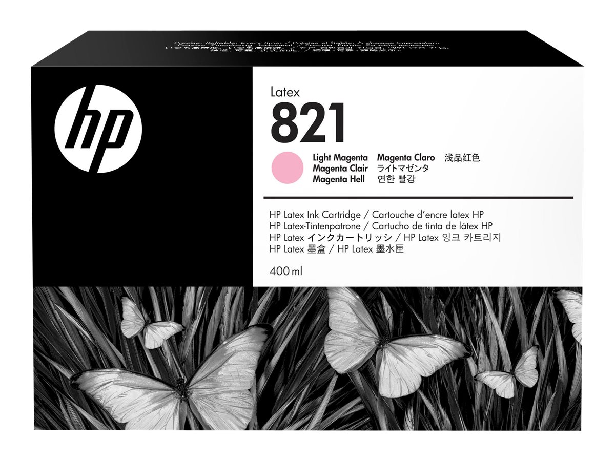 Cartouche d'encre Latex HP 821A Magenta clair - 400 ml