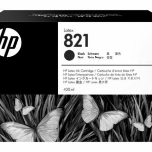 Cartouche d'encre Latex HP 821A Noire - 400 ml